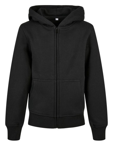 B-BY188-Kids Organic Basic Zip Hoody
